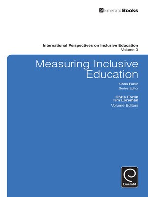 cover image of International Perspectives on Inclusive Education, Volume 3